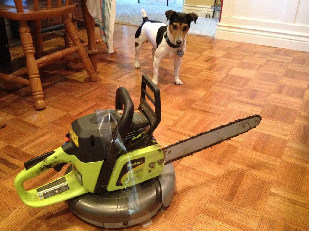 git commit -m "Fix problems with puppy messes"